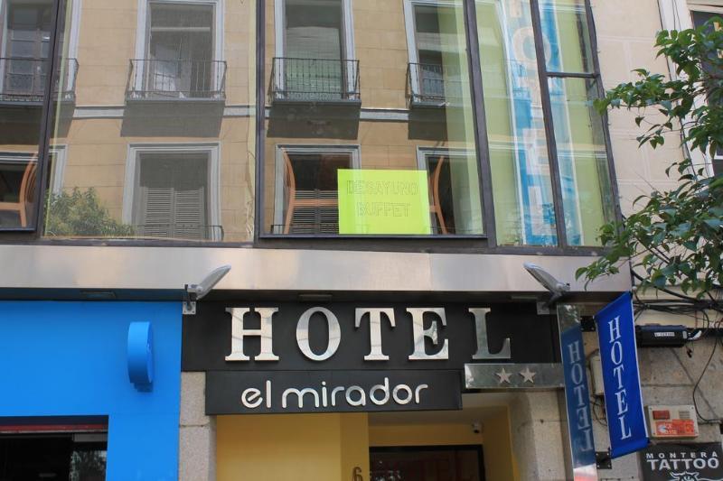 Hotel Mirador Puerta Del Sol Madryt Zewnętrze zdjęcie